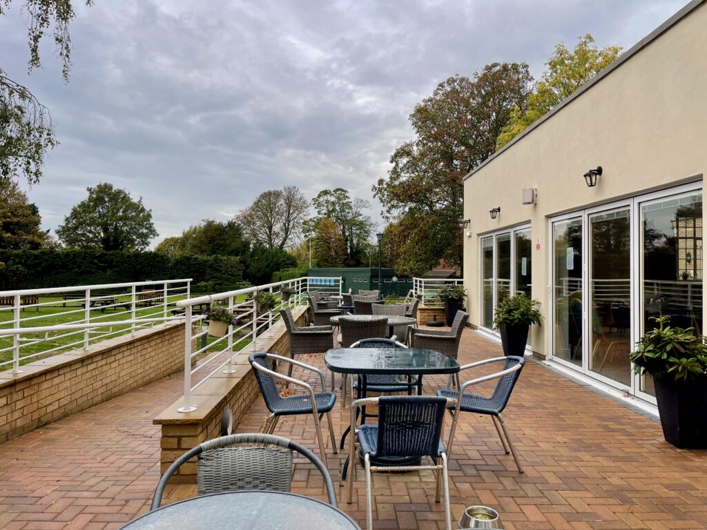Patio after rain